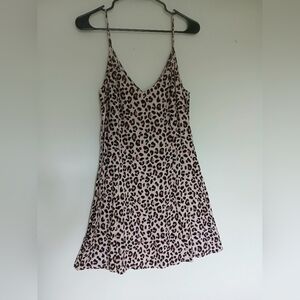 Cheeta Print Dress